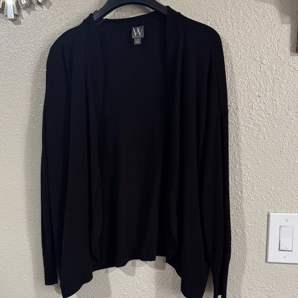 Worthington Women's Elegant Black Cardigan